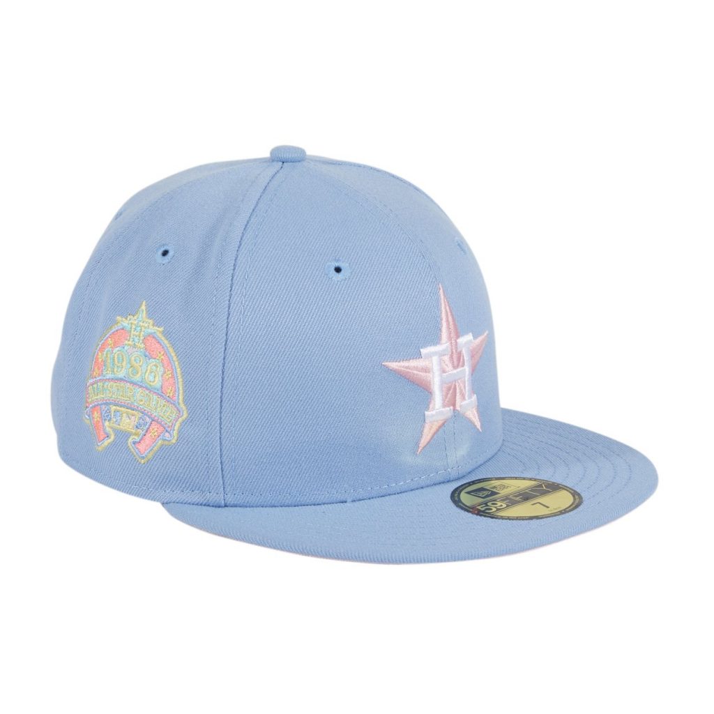 Cotton Candy Fitted Hat Hats for cheap wholesale