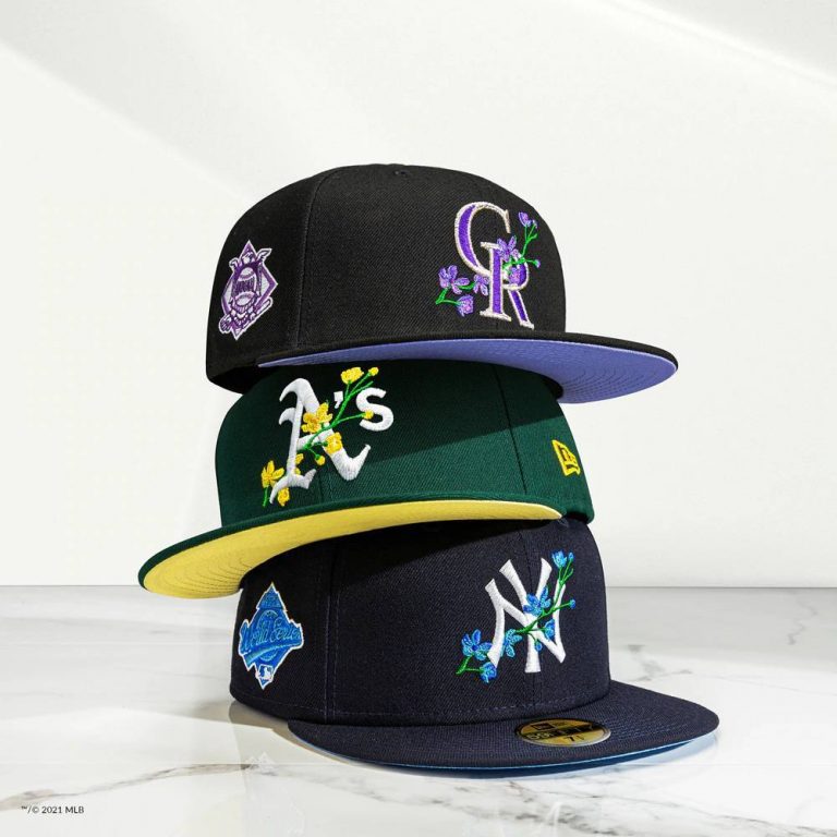 fitted hats with patches