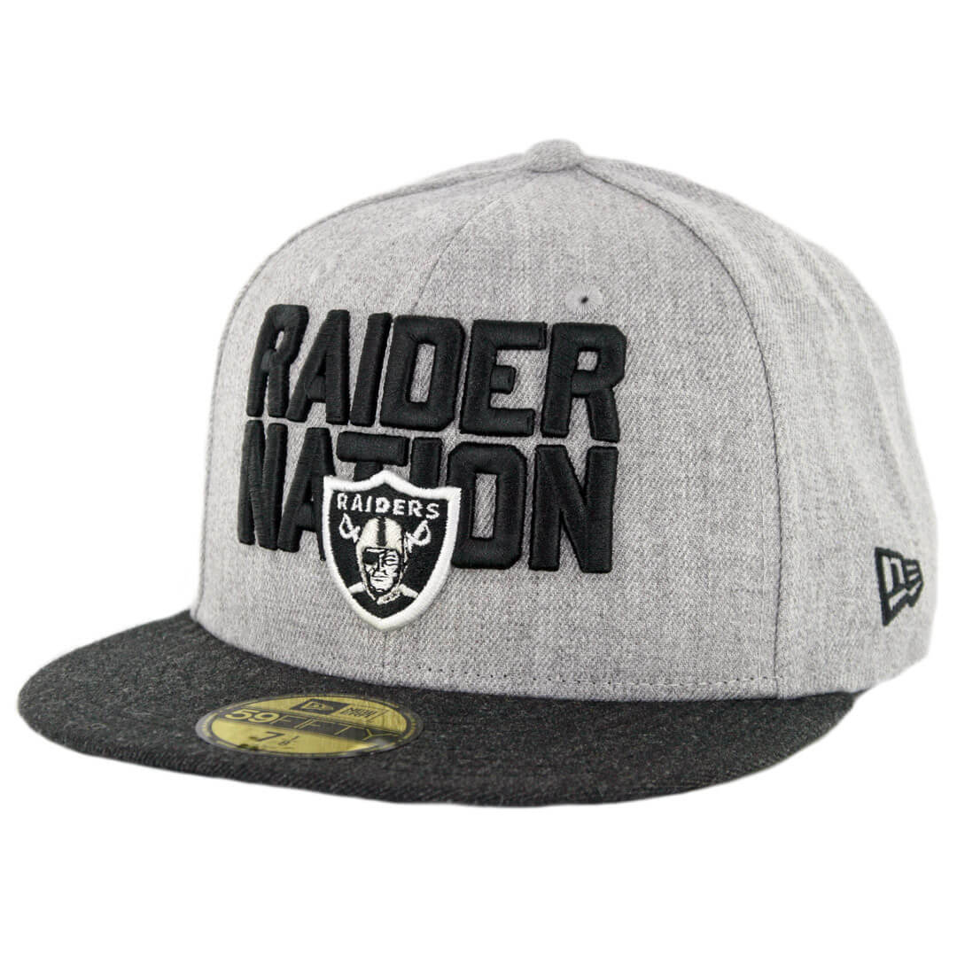 raiders fitted hat